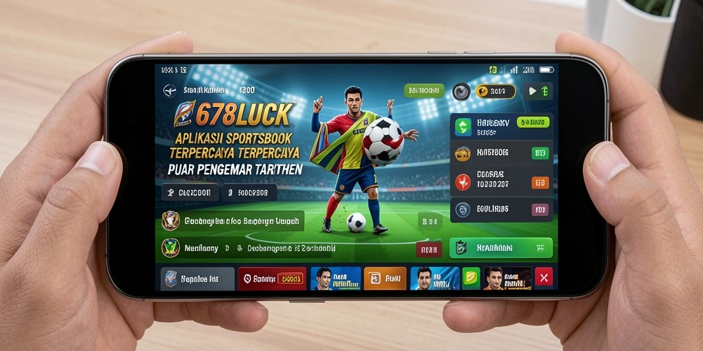 Tampilan antarmuka aplikasi 678LUCK yang menarik saat bertaruh.