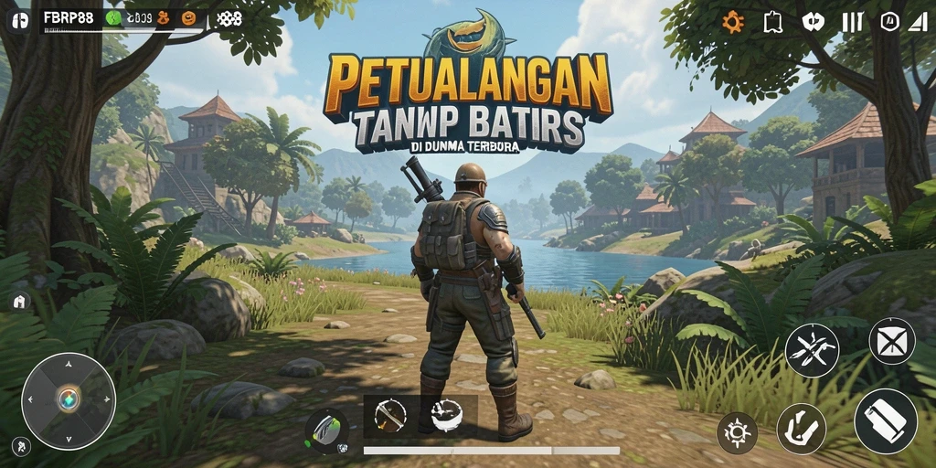 Tangkapan layar FBRP88 menampilkan petualangan seru di dunia terbuka.