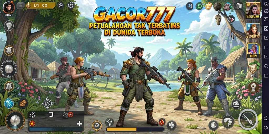 Gameplay GACOR777 menampilkan petualangan dunia terbuka yang mendebarkan.