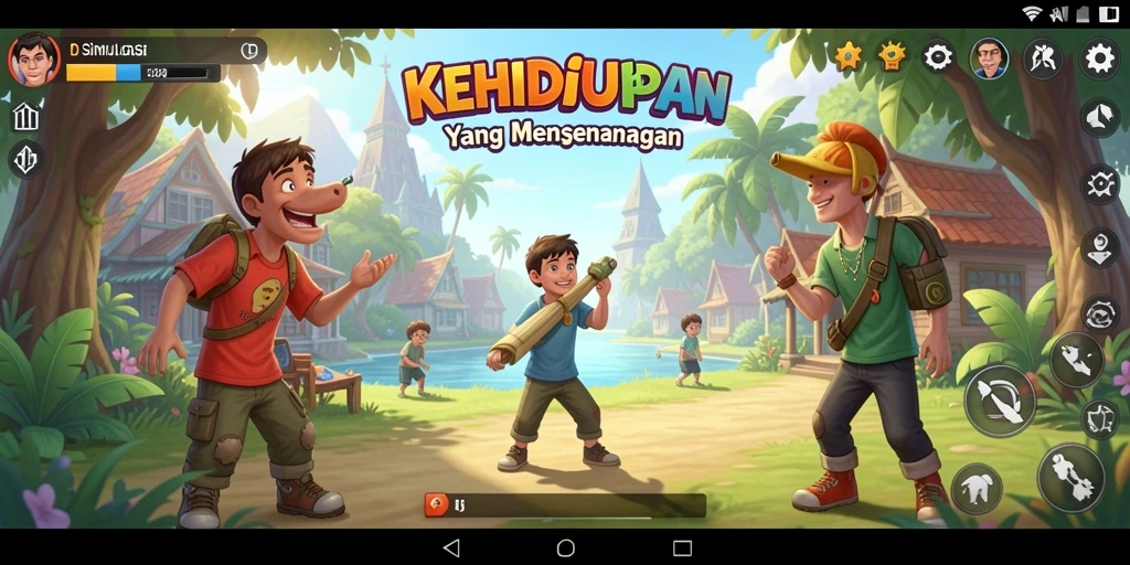 Tampilan gameplay ID098 dengan desain grafis yang menarik.