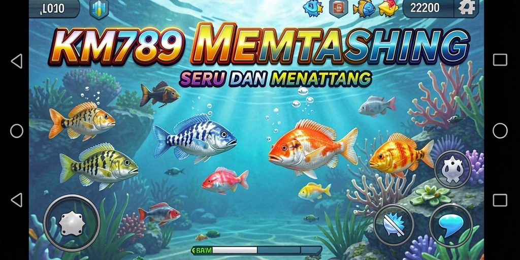 Tangkapan ikan yang luar biasa dalam gameplay KM789.