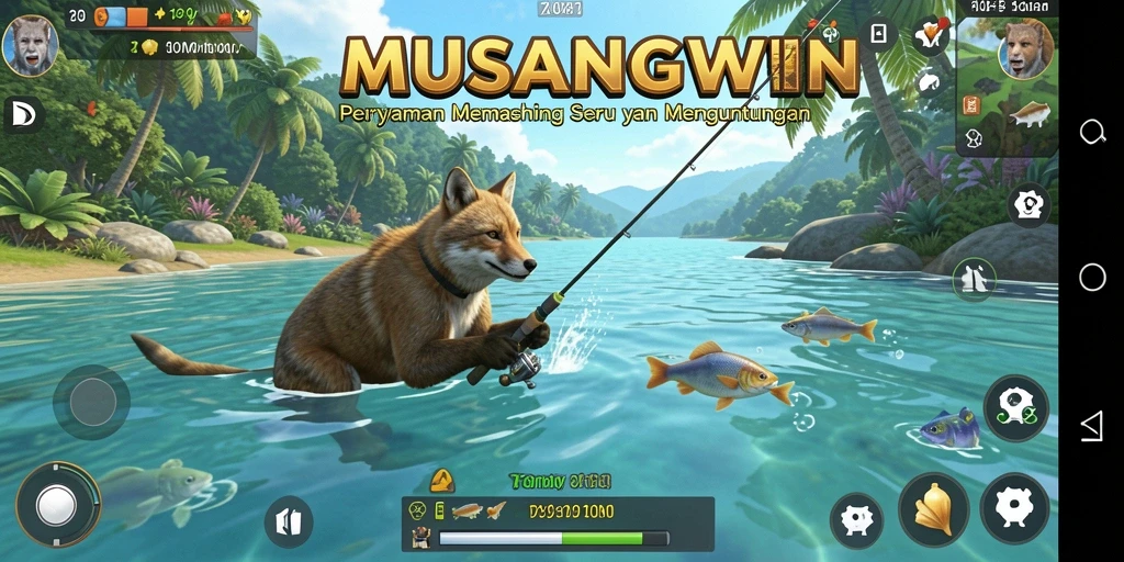 Tangkapan ikan besar dan pemandangan indah di MUSANGWIN.