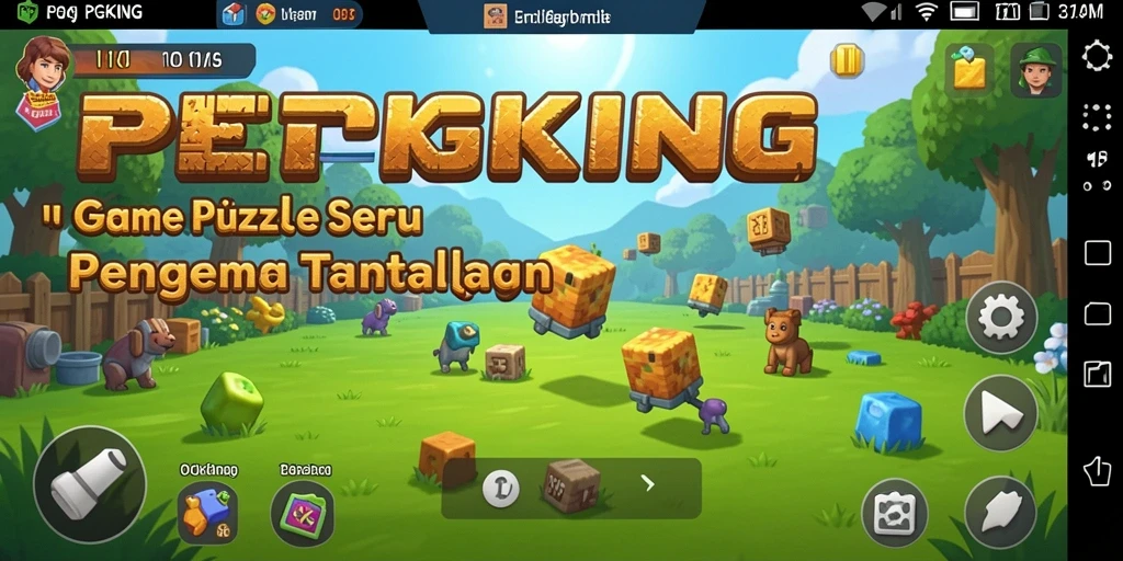 Tampilan menarik dari gameplay PGKING yang menantang.