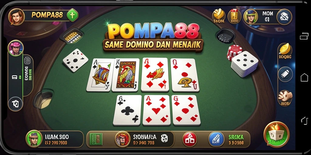 Tampilan menarik dari gameplay POMPA88 yang penuh aksi dan strategi.