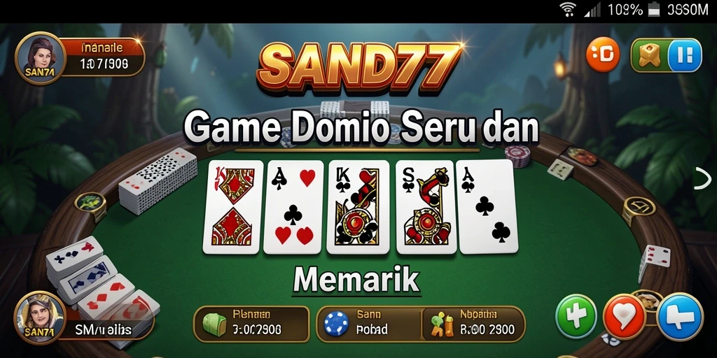 Tampilan gameplay SAND77 yang menarik dan seru.