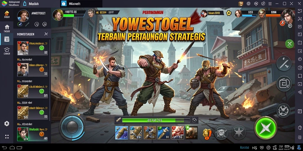 Tangkapan layar YOWESTOGEL menampilkan gameplay Tower Defense yang mendebarkan.